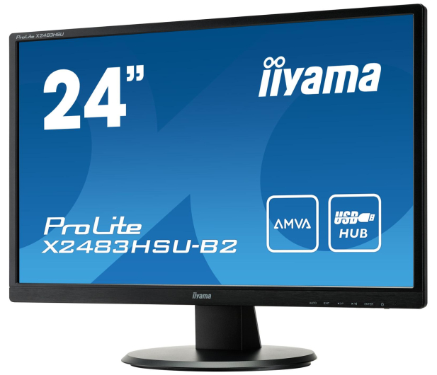 iiyama X2483HSU czarny - 283141 - zdjęcie 4